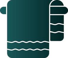 Towel Vector Icon Design