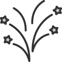 Fireworks Vector Icon Design