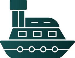 Ship Vector Icon Design