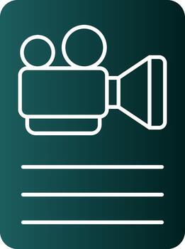 Script Vector Icon Design