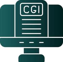 Cgi Vector Icon Design