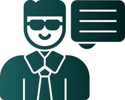 Dialogue Vector Icon Design