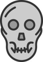 Skull Vector Icon Design
