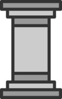 Column Vector Icon Design