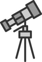 diseño de icono de vector de telescopio