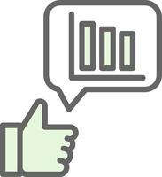 Feedback Vector Icon Design