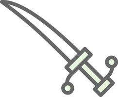 Sword Vector Icon Design