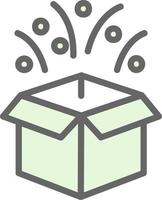 Magic Box Vector Icon Design