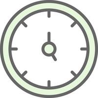 Clock Time Vector Icon Design