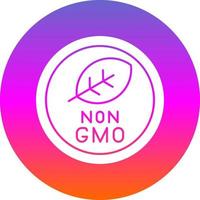 diseño de icono de vector no gmo