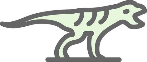 Dinosaur Vector Icon Design