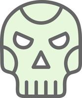 Skull Vector Icon Design