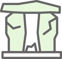 Stonehenge Vector Icon Design