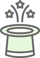 Magic Trick Vector Icon Design