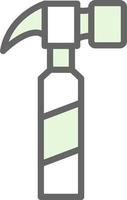 Hammer Vector Icon Design