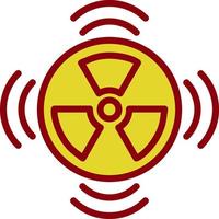 Gamma Ray Vector Icon Design