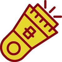 Flashlight Vector Icon Design