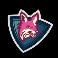 logotipo de fox esport, diseño vectorial y logotipo de esport, adecuado para esport, deporte y todo lo relacionado con este diseño vector