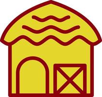 Hut Vector Icon Design