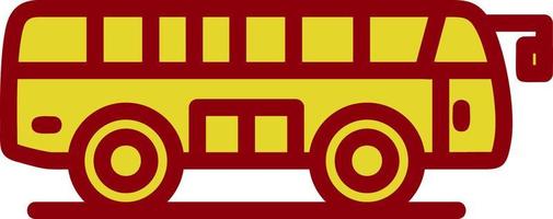 Bus Vector Icon Design