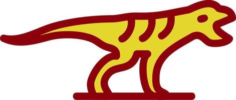 Dinosaur Vector Icon Design