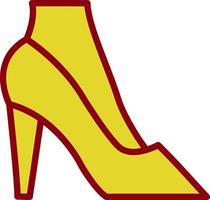 High Heels Vector Icon Design