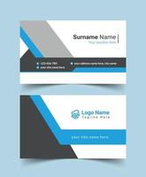 Modern Business Cards Template, Vector Business Card