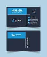 Creative Business Card Template, perosnal card, office card vector