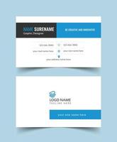 Creative Business Card Template, perosnal card, office card vector