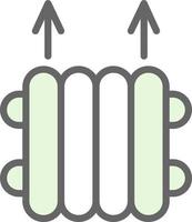 Radiator Vector Icon Design