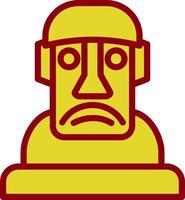 Moai Vector Icon Design