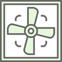 Ventilation Vector Icon Design