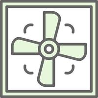 Ventilation Vector Icon Design