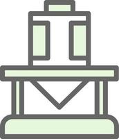 Silo Vector Icon Design