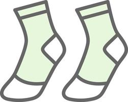 Socks Vector Icon Design