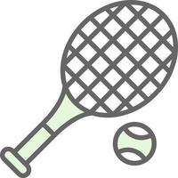 Tennis Vector Icon Design