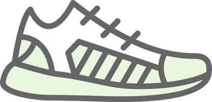 Sneakers Vector Icon Design