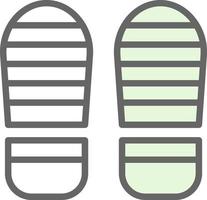 Footsteps Vector Icon Design