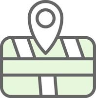 Map Vector Icon Design