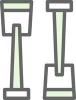 Paddle Vector Icon Design