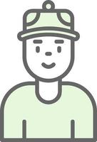 Boy Vector Icon Design