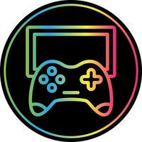 diseño de icono de vector de consola de juegos