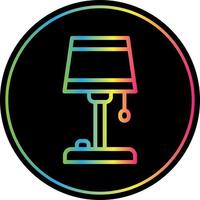 Floor Lamp Vector Icon Design