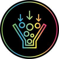 Bottleneck Vector Icon Design