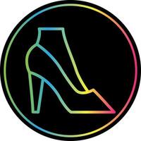 diseño de icono de vector de tacones altos