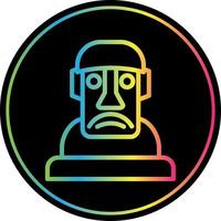 Moai Vector Icon Design