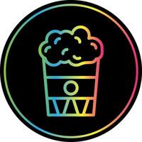 Popcorn Vector Icon Design