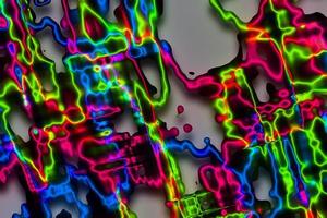 fondo degradado 3d abstracto, textura holográfica, fondo líquido abstracto, textura geométrica, ilustración de fondo digital foto