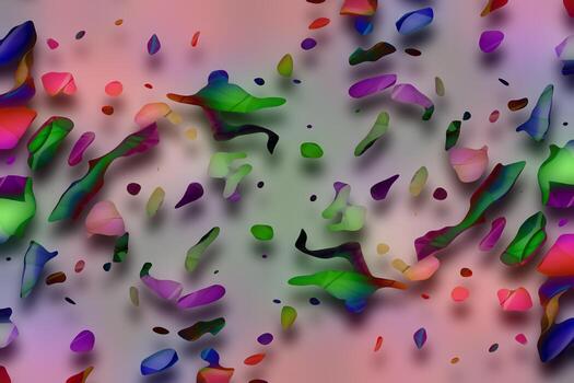 fondo degradado 3d abstracto, textura holográfica, fondo líquido abstracto, textura geométrica, ilustración de fondo digital foto