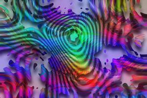 Abstract 3D gradient background,Holographic texture,Abstract liquid background,Geometric texture,Digital background illustration photo